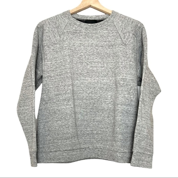 3.1 PHILLIP LIM Western Seam Shoulder Raglan Sleeve Pullover Crew Sweatshirt S - Picture 1 of 5